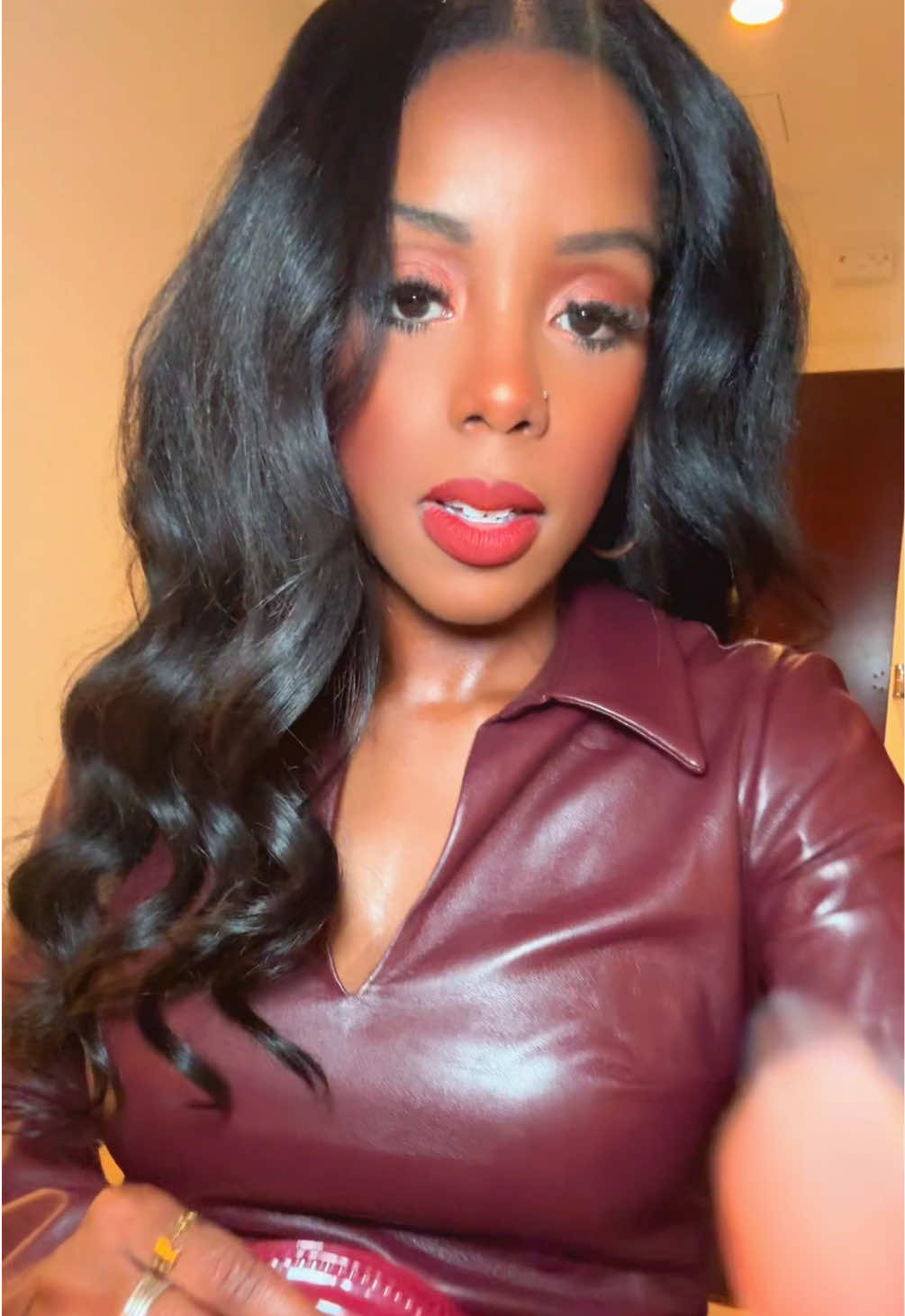 Will forever be team wear your clothes 🤏🏾 been saving this Amanda Uprichard dress and for what #ootn #ootdinspo 