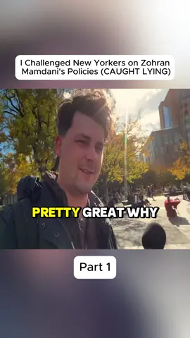 1 Challenged New Yorkers on Zohran Mamdani's Policies (CAUGHT LYING)#streetinterview #news #debate #fyp #camhigby 