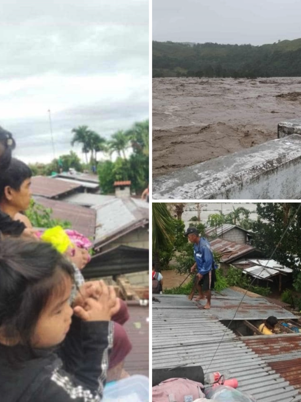 ILANG RESIDENTE SA CAGAYAN, NA-STRANDED MATAPOS UMAPAW ANG CHICO RIVER Ilang residente sa Brgy. Accusilian at Brgy. Barancuag, Tuao, Cagayan ang na-trap dahil sa pagbaha bunsod ng pag-apaw ng Chico River. Nagpadala ng rescue team ang Provincial Government ng Cagayan sa lugar para mailigtas ang mga residente.  📸: Radyo Pilipinas