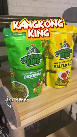 “Tikman natin ang Kangkong King Chips na Original at Salted Egg Flavor” 