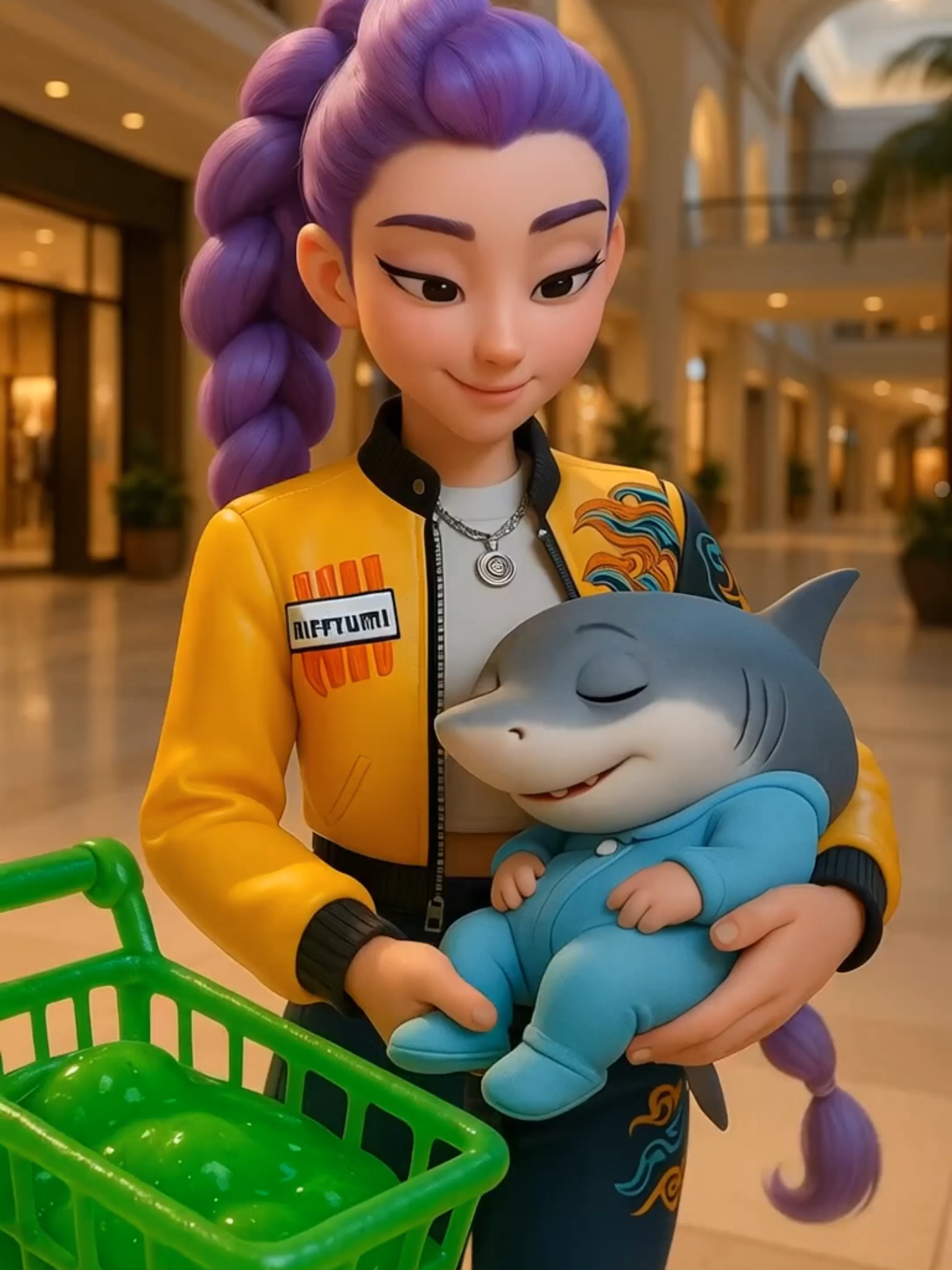 Putting the Baby Brainrot in the Shopping Cart #italianbrainrot #brainrot #tralalerotralala🗣🔥 #demonhunter