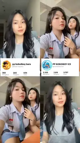 tiam bara 🔥🔥 vs tiam salju 🥶🥶 #ppboboiboybara #vs #boboiboysalju #ppviral #pyf 