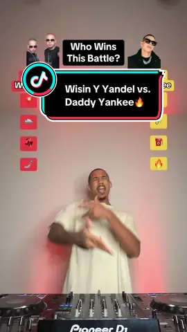 Old School Wisin Y Yandel vs. Old School Daddy Yankee: Who Wins This Battle?🤔 When it comes to Reggaeton OGs, Wisin Y Yandel and Daddy Yankee are some of the BIGGEST💪🏽 They dominated the 2000s and contributed heavily to Reggaeton music’s success📈 But if you took some of their classics and put them up against each other, who wins?🧐 COMMENT WHO YOU THINK WON THIS BATTLE❤️‍🔥 #reggaeton #2000s #daddyyankee #wisinyyandel #dj 