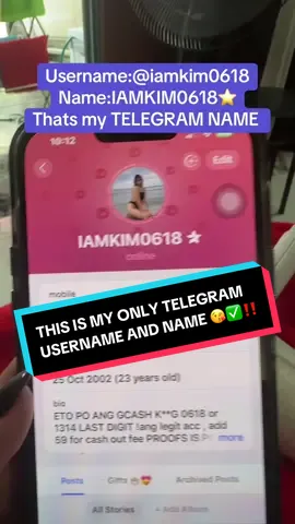 TG acc @iamkim0618 #fyp #content #seller 