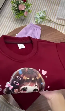 Bộ nỉ lót bông #phoidoxinh #dotreem #dochobe #fashion #fyp 