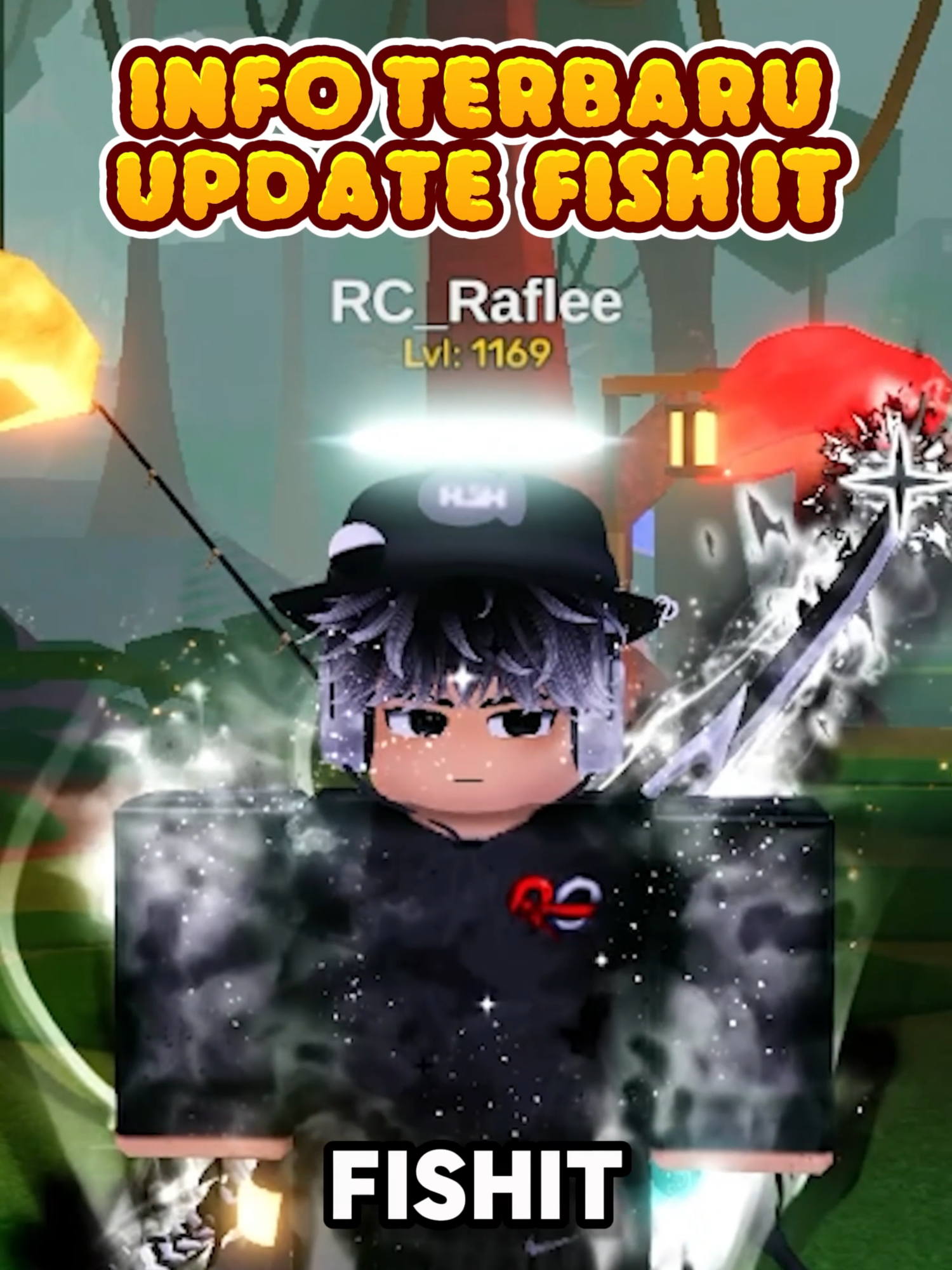 INFO RANGKUMAN UPDATE FISH IT TERBARU! 34 IKAN BARU + 2 SKIN ROD TERBARU + PERLUASAN ANCIENT JUNGLE #raflichannel #fishit #fishitupdate #fishitindonesia #fishitleak #roblox #robloxindonesia