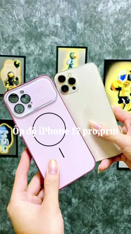 Ốp độ iPhone 17 prm màu Hồng sữa #xuhuongtiktok #ốplưngđiệnthoại #opiphone17promax 