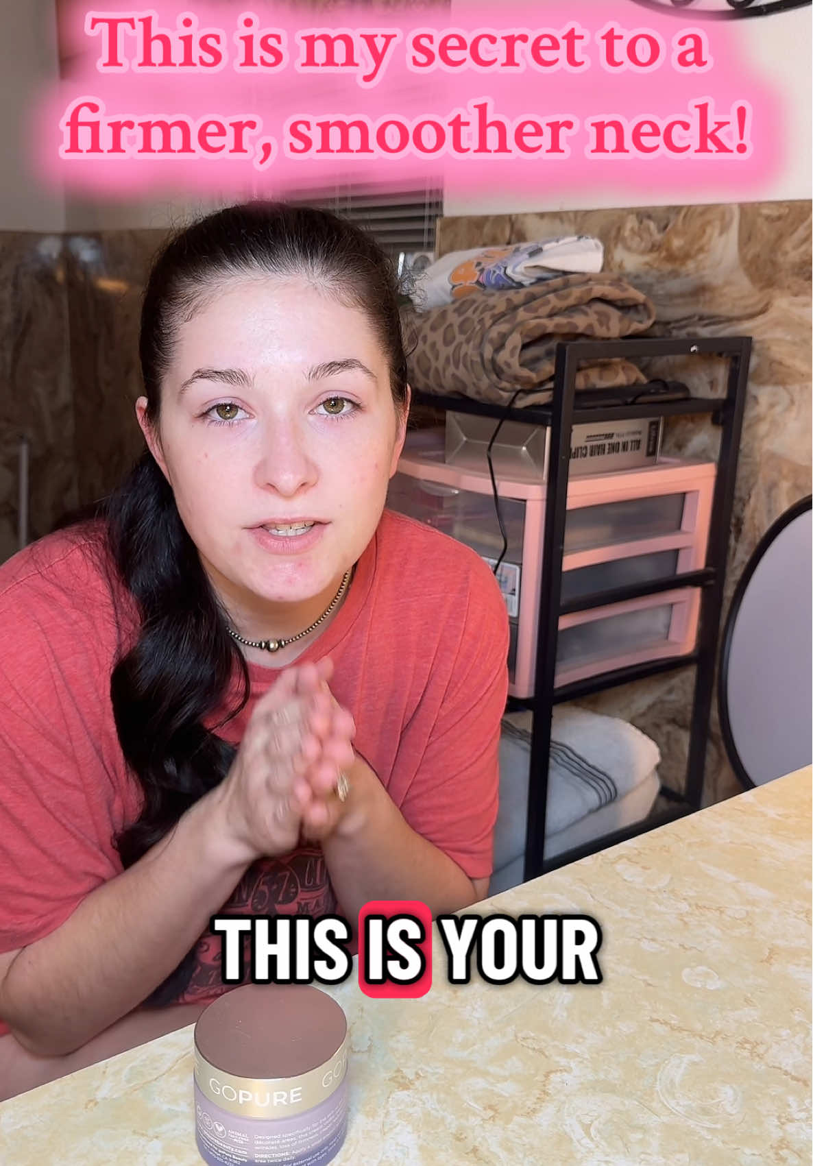 The GoPure Tighten & Lift Neck Cream has become my new holy grail for smoothing fine lines and tightening skin around my neck and jawline. 💆🏻‍♀️ If you’ve been noticing “tech-neck” or loss of firmness — this cream is packed with peptides, botanical extracts, and moisture-locking ingredients that actually make a visible difference. 🌿 ✨ Clean, cruelty-free, and dermatologist tested. Now’s your chance to get it on sale — glowing, lifted skin starts here! @Gopure #tiktokshopblackfriday #tiktokshopcybermonday #tiktokshop 