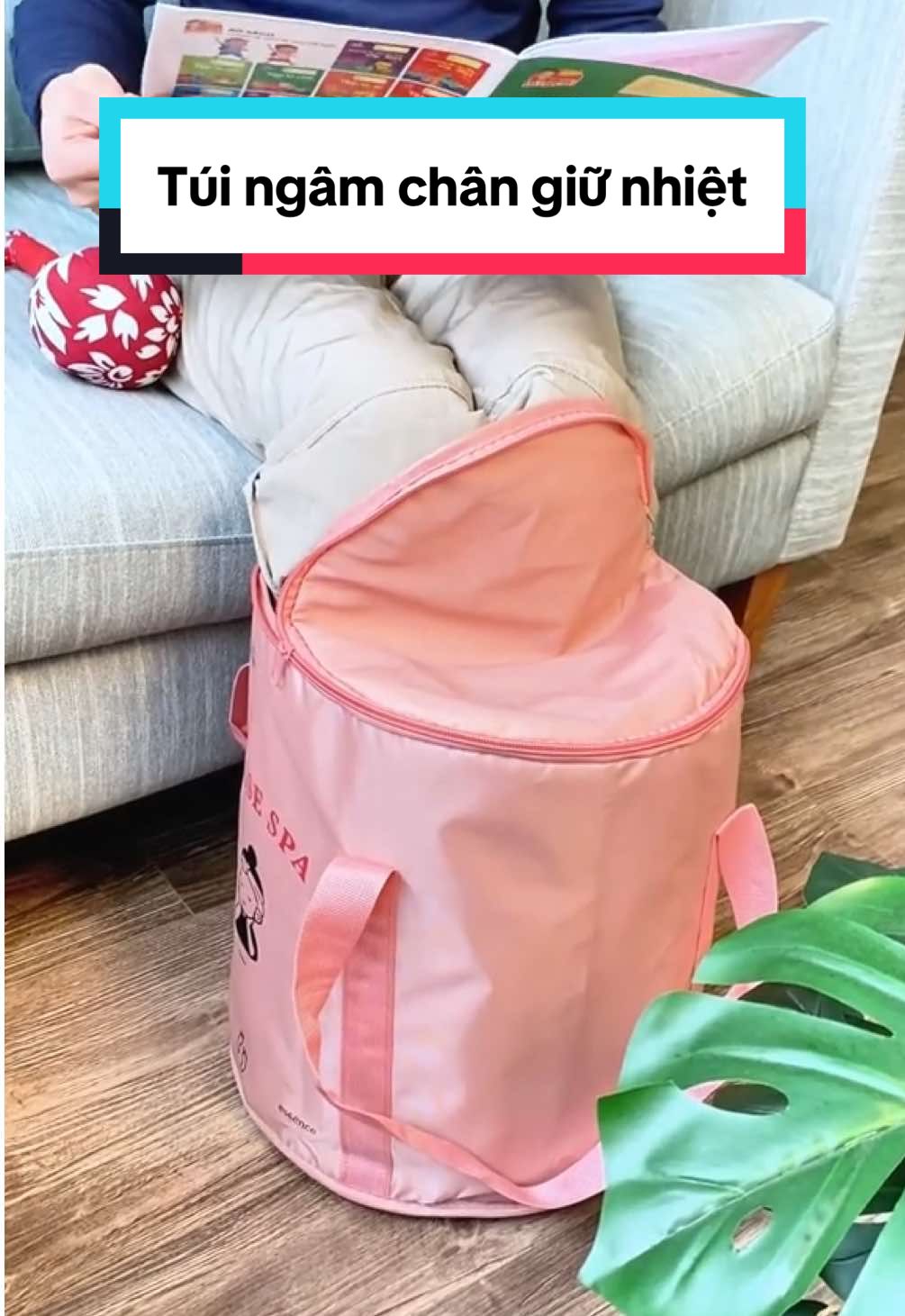 Ngâm chân nước ấm buổi tối vừa thư giãn vừa giúp hỗ trợ ngủ ngon hơn #tuingamchangiunhiet