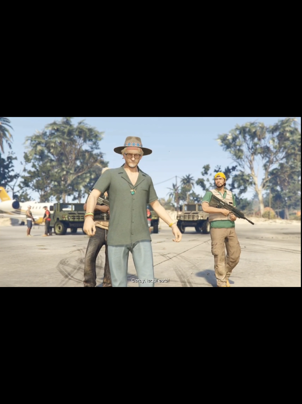 La Funckin Vibra que tiene está cinemática 👌🏼👌🏼👌🏼#cayopericoheist #gta5online #gta5 #fyp #gamer 