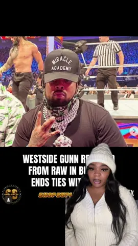 WESTSIDE GUNN GETS KICKED OUT WWE MONDAY NIGHT 🤼‍♂️🎤💲 #westsidegunn #mondaynightraw #WWE #aew #news 
