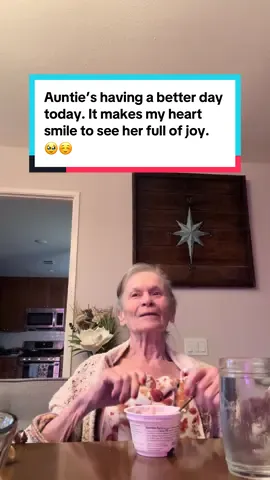 Auntie is feeling better today and is back to her amazing silly ways. Thank you God. 🥹🙏🏽 #dementia #storytime  #caregiver  #trending  #foryoupage 