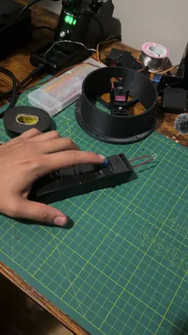 Homemade tickle machine #engineering #circuit #stem #DIY 