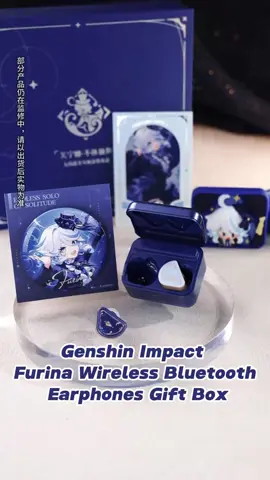 Genshin Impact Furina Wireless Bluetooth Earphones Gift box #GenshinImpact #fyp #usa #furina #earphones 