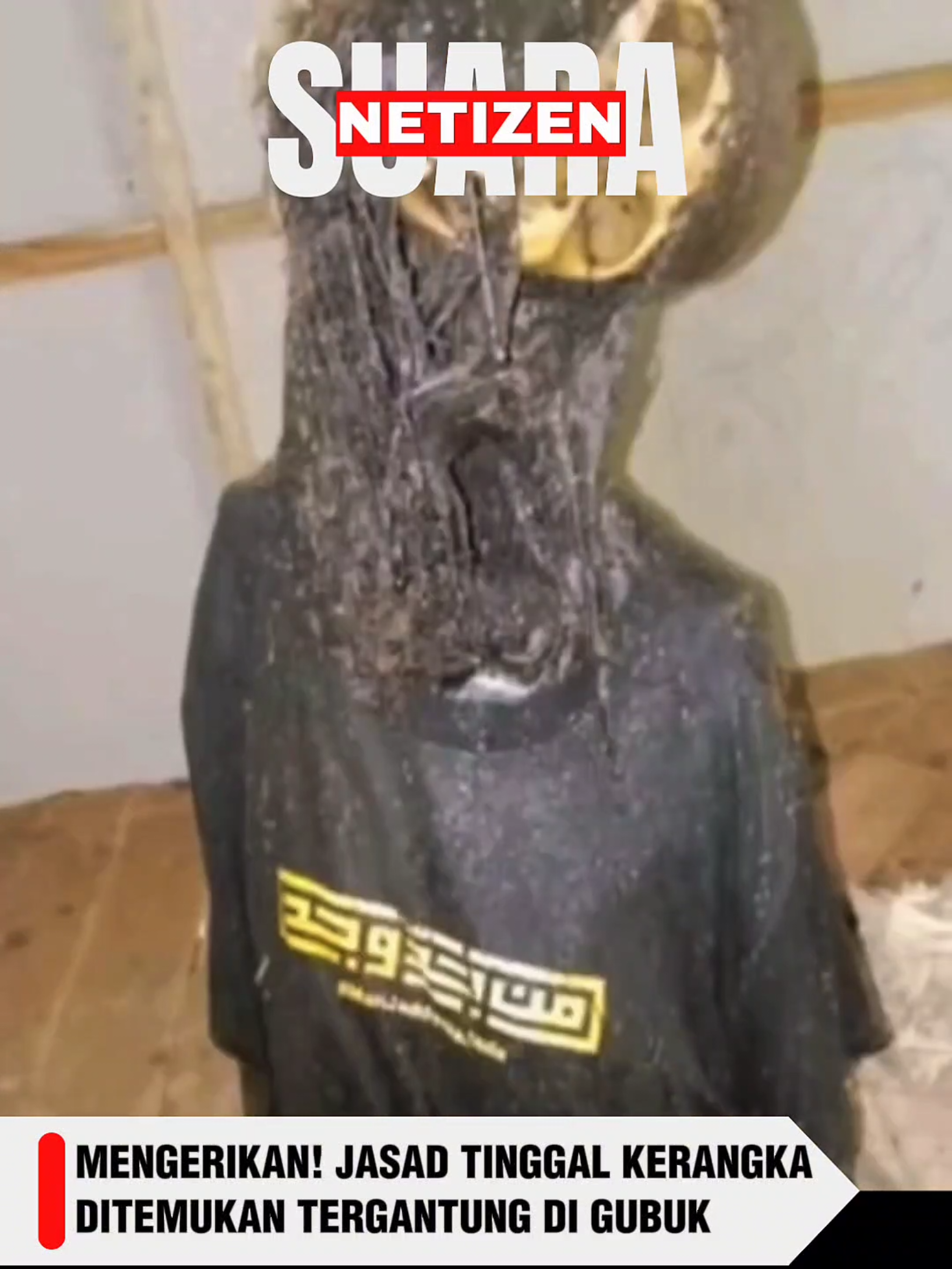 Warga Cibatu, Garut digegerkan oleh penemuan sesosok mayat tak dikenal di dalam gubuk kosong pinggir jalan. Bau busuk yang menyengat membuat warga curiga — dan saat diperiksa, ternyata ada jasad tergantung yang sudah tinggal kerangka, hanya mengenakan kaus hitam dan celana jeans. 😨 Polisi langsung turun ke lokasi untuk menyelidiki. Hingga kini identitas korban belum terungkap, dan pihak kepolisian membuka posko pengaduan orang hilang guna mencari tahu siapa sebenarnya korban tersebut. Kasus ini masih penuh misteri — apakah korban bunuh diri atau korban pembunuhan yang disembunyikan di gubuk sepi itu? Warga sekitar masih trauma, sementara pihak berwenang terus mencari jawaban di balik kejadian mengerikan ini. #cibatugarut  #GubukMisterius  #penemuankerangka  #beritaterkini  #polresgarut 
