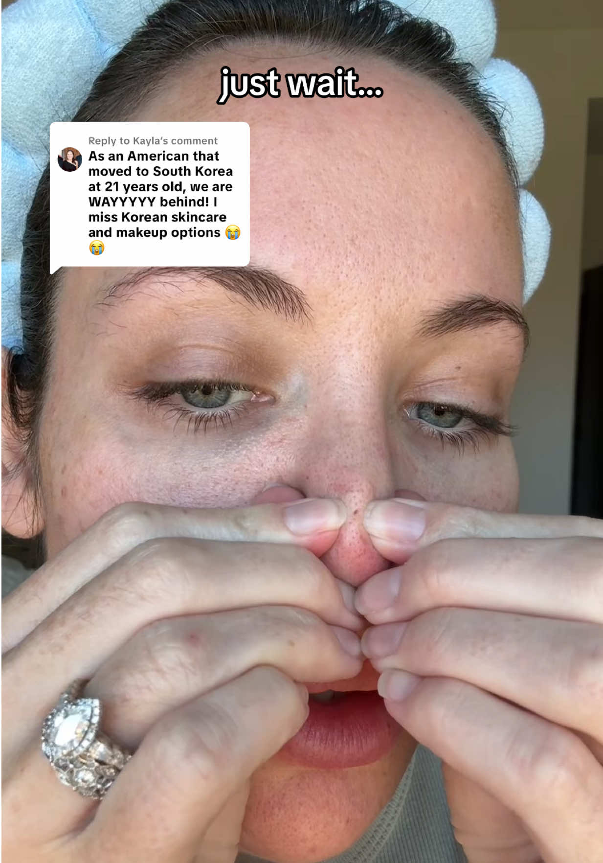 Replying to @Kayla I definitely can see this and being so behind with skincare technology compared to the Korean market.. what my 20 yr old self would have done with having this peel shot handy 🥲  #drmelaxin #peelshot #riceexfoliator #cloggedpores #koreanskincare 