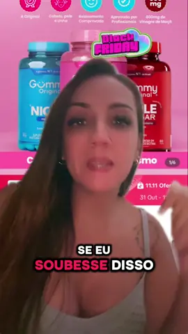 O meu ainda nem chegou, mas eu tive que avisar 😱 Tá MUITO barato na Black Friday! É o combo pra cabelo, sono e metabolismo da Gummy💕 👉🏽 Clica no carrinho antes que acabe! 🛒 #gummy #cabelo #sono #metabolismo #tiktokshop 