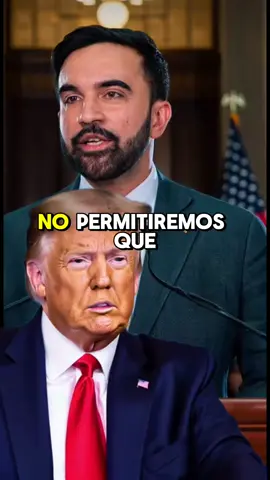Donald Trump en contra del alcalde de nueva York no permitiremos que un musulmán arruine la ciudad más importante de nuestro país #zohranmamdani #alcaldedenuevayork #zohran #breakingnews #nuevayork 