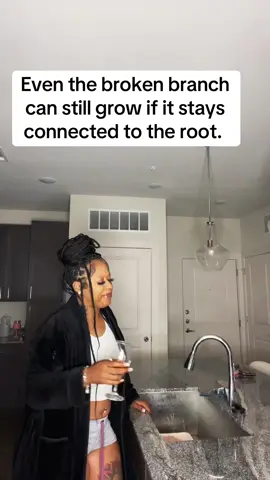 The connection to God will always produce restoration, even after life tries to snap you into piece’s  .#letthatsinkin #fyp 