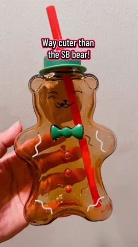 Everyone is fighting over the SB bear cup and this is $5 at Target 😅 Comes in pink too! #bear #christmas #cute #trending 