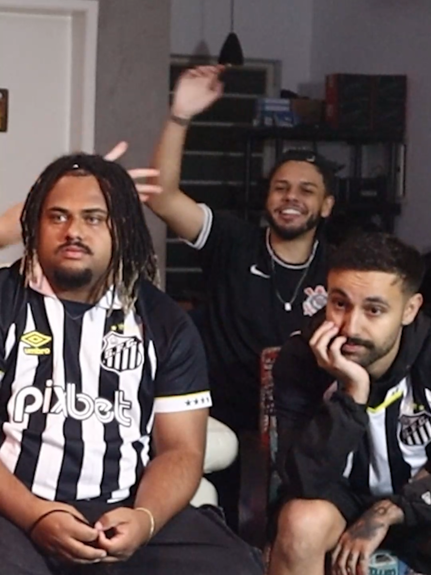 React Flamengo 3x2 Santos Campeonato Brasileiro Parte 1