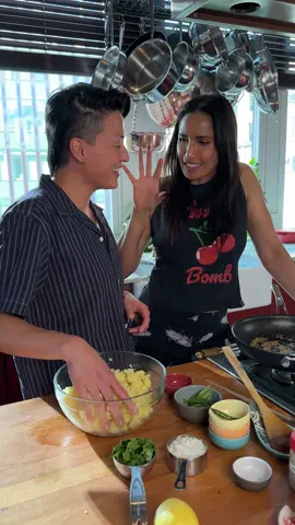 Podimas! Vegan friendly potatoes for in your dosa or on your Thanksgiving table. So easy you don’t need the recipe, but it IS in Padma’s All American!