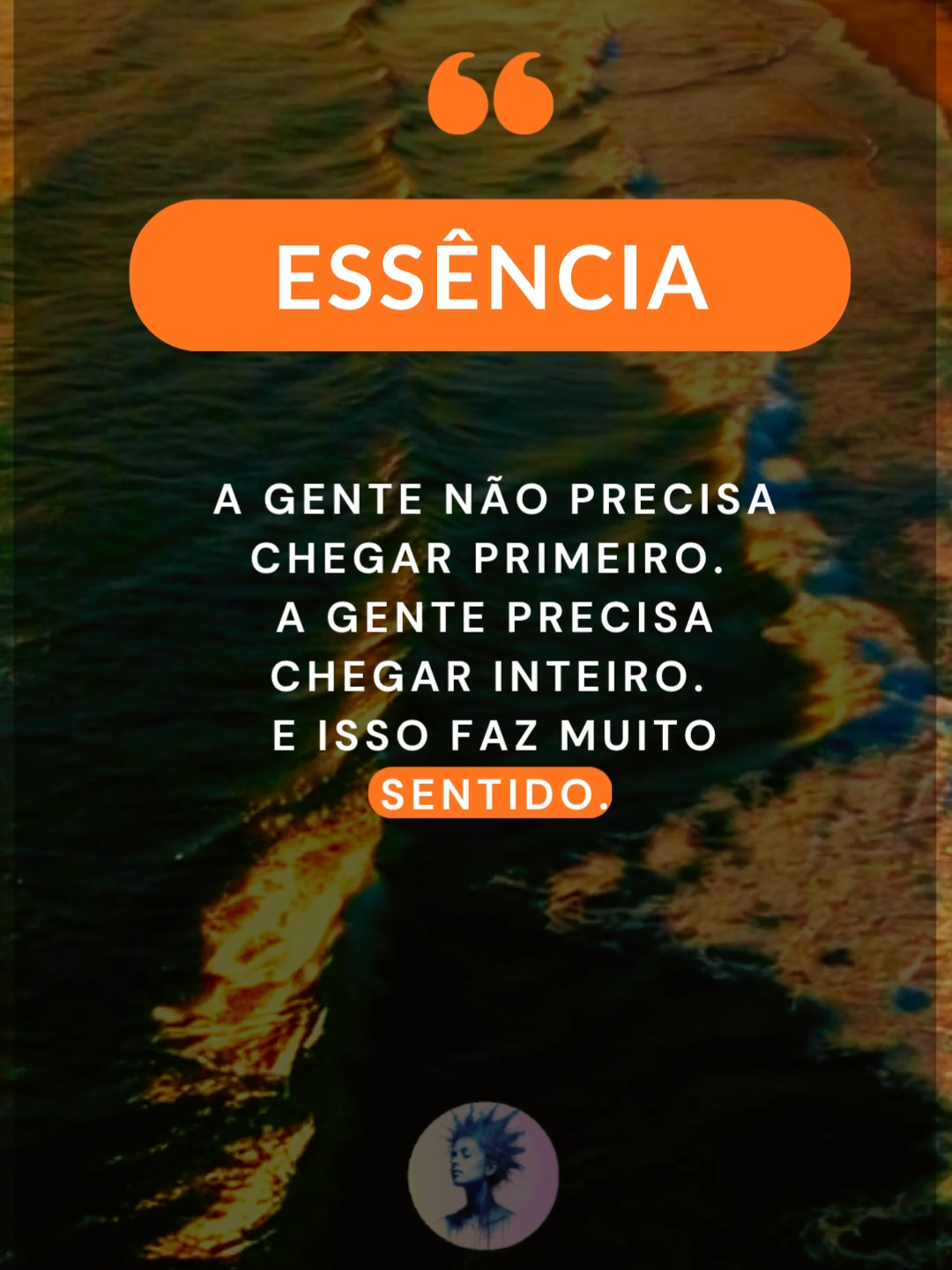 Essência e compartilhe.  .  .  #reflexaododia #frasesmotivadoras #reflexão #mensagem  porque vencer não é cruzar a linha antes dos outros, é chegar lá sem perder a própria essência.