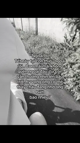 Con nho ngoai!#ongngoai #damtang #nhongoai🖤 