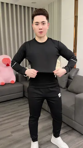 Bộ quần áo thu đông AMYCHY dài