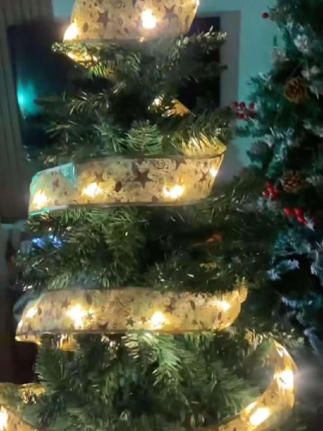 Mùa Noel lung linh đã đến rồi! ĐÈN DÂY RUY BĂNG LED 10M  ÁNH SÁNG NHƯ CỔ TÍCH Ánh sáng vàng ấm áp, mang lại cảm giác dễ chịu và không khí lễ hội cho cây thông, góc nhà, quán café hay hộp quà Noel. Phù hợp trang trí cây thông,