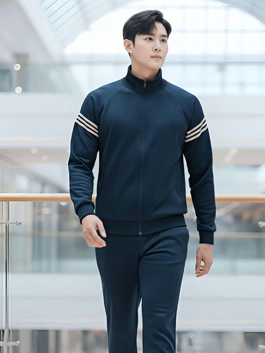 [LIVE] UDOMAN Áo Khoác Nỉ  Phối kẻ ở cánh tay,thiết kế khoẻ mạnh phong cách.#thoitrang #thoitrangnam #aokhoac #aokhoacnam #myoutfit 