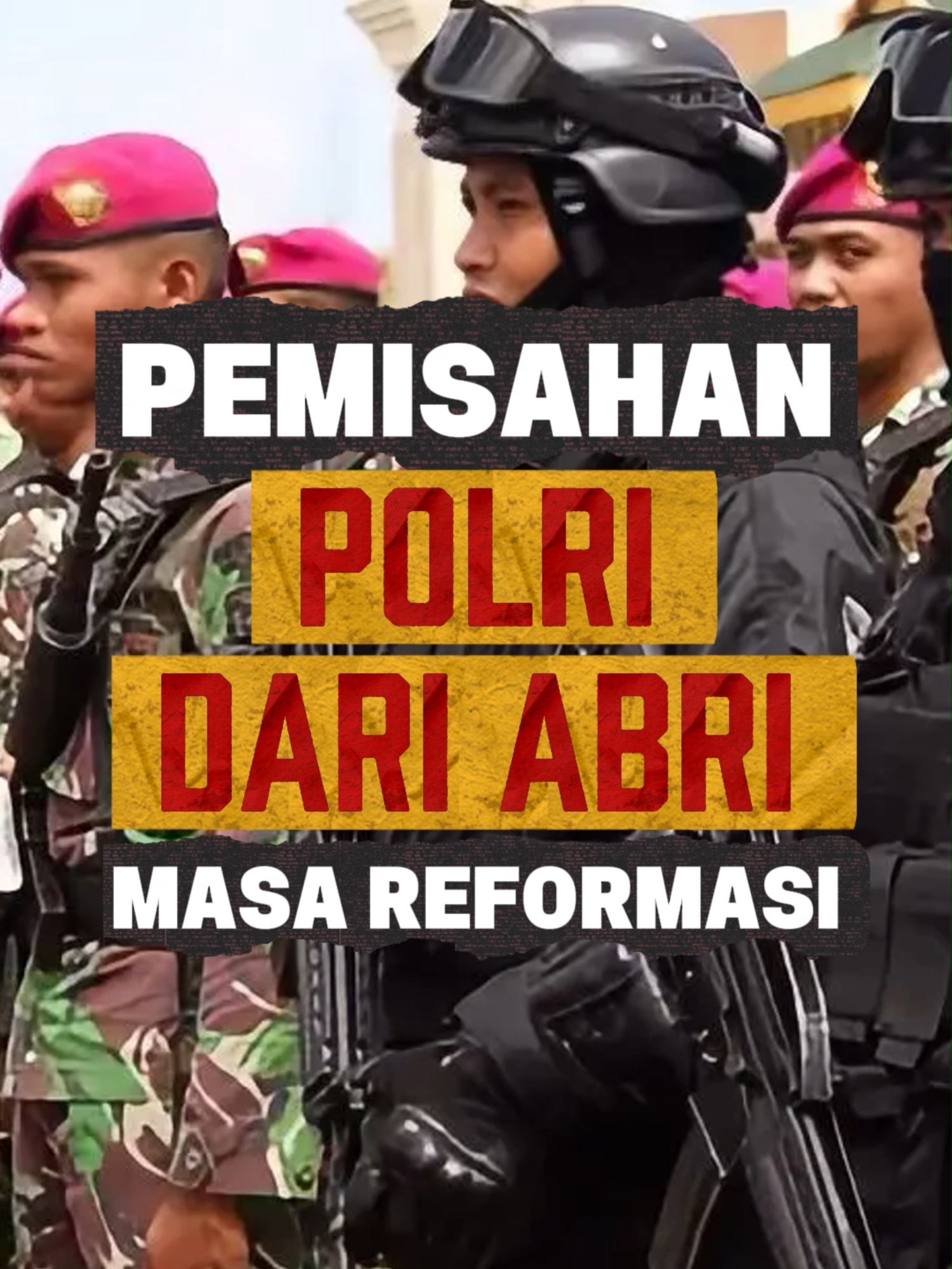 Titik balik sejarah dimulai, mengubah paradigma dari alat penguasa menjadi pelayan masyarakat. Kini berdiri mandiri dengan tugas utama: profesionalisme, akuntabilitas, dan kepercayaan publik. Dari memberantas korupsi internal hingga memerangi terorisme, transformasi nyata terus digalakkan. Sebuah perjalanan panjang menuju Polri yang lebih profesional dan dekat dengan masyarakat. Buku ini membantumu memahami sejarah Polri. Bagi kamu yang ingin menjadi abdi negara, yuk, dimulai dari sini. Persiapkan dirimu untuk menghadapi tes seleksi masuk TNI dan Polri agar menjadi abdi negara yang berintegritas. #polri #erareformasi #transformasipolri #sejarahpolri #masukpolisi #tnipolri #bukutnipolri #seleksitni #theexcellentsukses #abdinegara #penerbitahi #fypシ゚