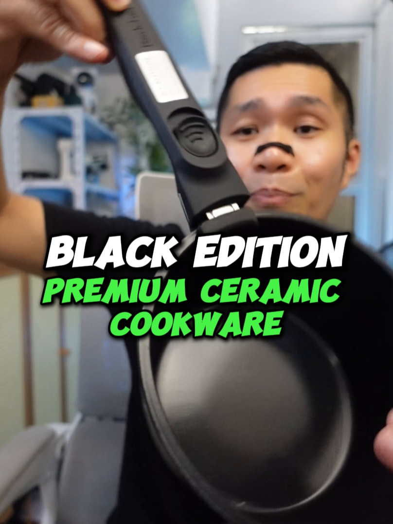 Bakit Sobrang Daming Naghahanap Ng LImited Edition Redched Premium Black Series Ceramic Cookware #redchef #ceramiccookware #nonstick #health #wellness #kitchenfinds #xmasgift #cooking