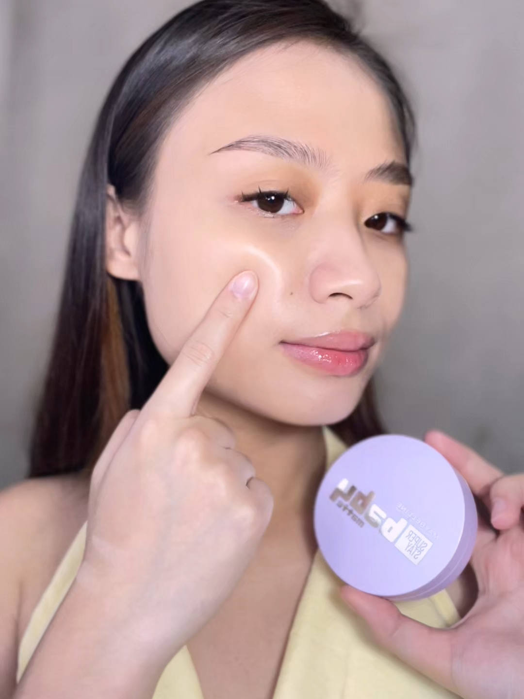 @evemagbitang Soft matte finish? Check. Longwear? Double check 💅#MaybellineTapTapBaby #SuperStayBabyCushion 
