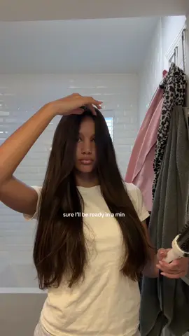 have to touch the hair a minimum of 50 times 