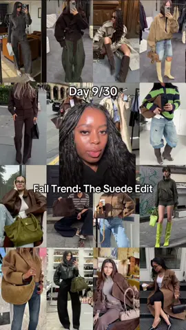 All of the it girls are in suede this season and honestly I’m loving… it’s when cozy meets chic✨ Everything  is linked in one folder on my ShopMy so you don’t have to hunt for anything🖤 #stylefiles #falloutfits #fashiontiktok #falltrends #capsulewardrobe 