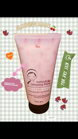 #skincareroutine #kulitkering #fyppppppppppppppppppppppp #fypage #vivasleepingmask 