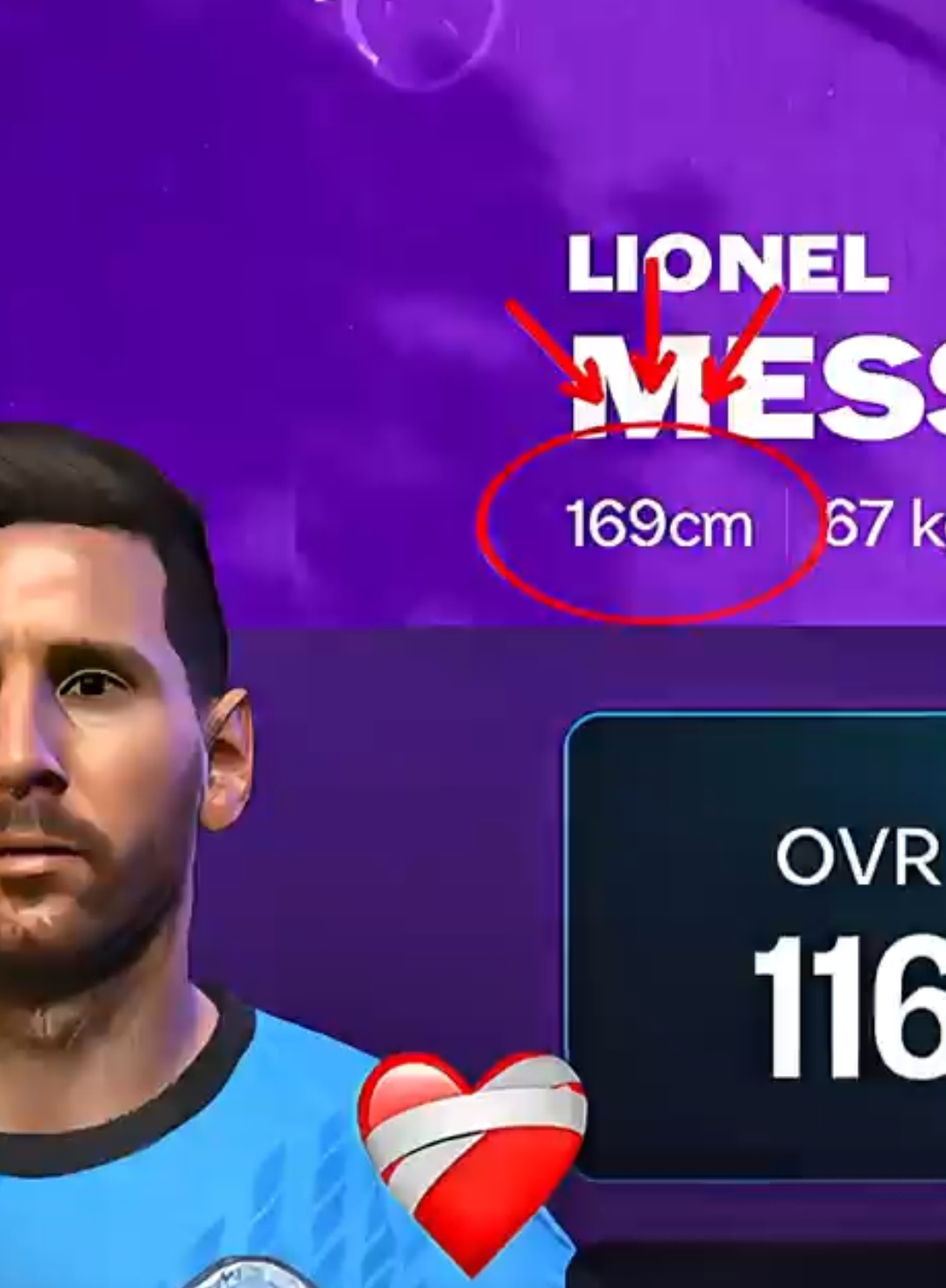 Little Messi 🤏 #fcmobile #eafc24 #mike #virtuoso #messi 