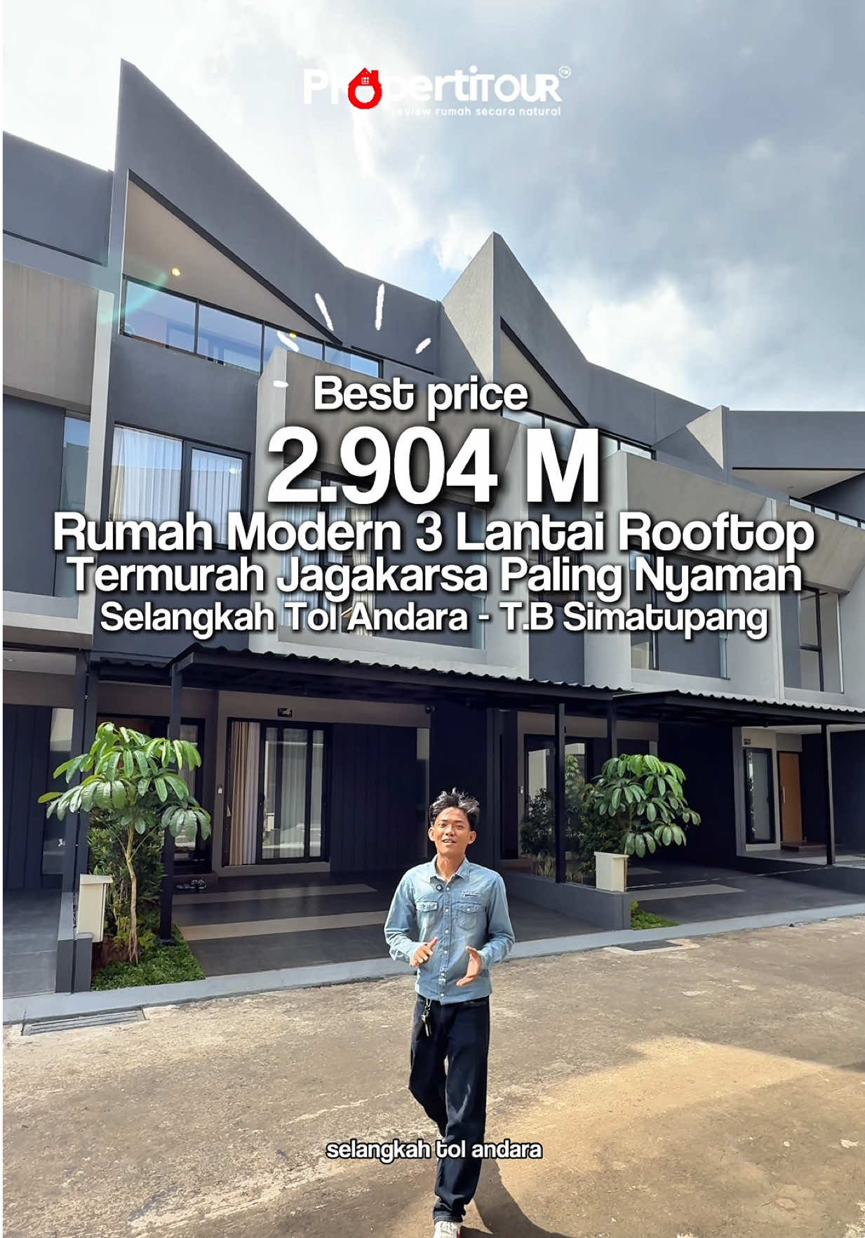 FOR SALE > BRAND NEW HOUSE NEW CLUSTER JAGAKARSA JAKARTA SELATAN ___________________________________ Rumah Ready Siap Huni One Gate || 24 Jam Keamanan Listrik Underground ____________________________________ SPESIFIKASI UNIT: Bangunan 3 Lantai •Luas Tanah:72m2 - 101m2 •Luas Bangunan:122m2 - 151m2 - 130m2 •Kamar Tidur:3+1 •Kamar Mandi:3+1 •Carport •Service Area •Listrik 2.200 Watt •Air Sumur BOR •Balkon •Taman ____________________________________ Harga Mulai Dari:Rp.2.904.000.000,- s/d Rp.3.612.000.000,- (Negosiasi Langsung Dengan Developer) Pembayaran:Cash & KPR (Untuk Proses KPR Kita Bantu Sampai Akad) Harga Tidak Termasuk: 1.Biaya BPHTB 2.Biaya KPR BANK Mau tanya tanya dulu atau langsung VISIT SHOW UNIT DM @propertitour.official Info Detail & Survey Lokasi  ☎️ xx12 5032 7272 #PROPERTITOUR  #reviewrumahsecaranatural #rumahjakartaselatan #rumahmewah #rumahtermurah 