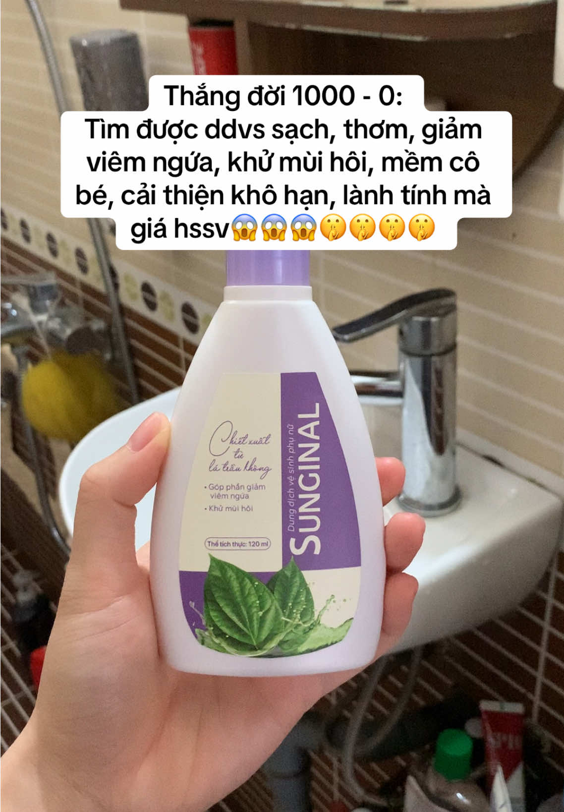 Xài liền điii ạ🤭🤭🤭 #xuhuong #dungdichvesinh #dungdichvesinhphunu #saothaiduong #viral 