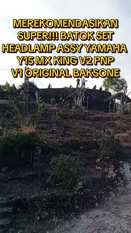 SUPER!!! BATOK SET HEADLAMP ASSY YAMAHA  Y15 MX KING V2 PNP V1 ORIGINAL BAKSONE  #tiktok #trending #trend #fyp #aksesorismotor 