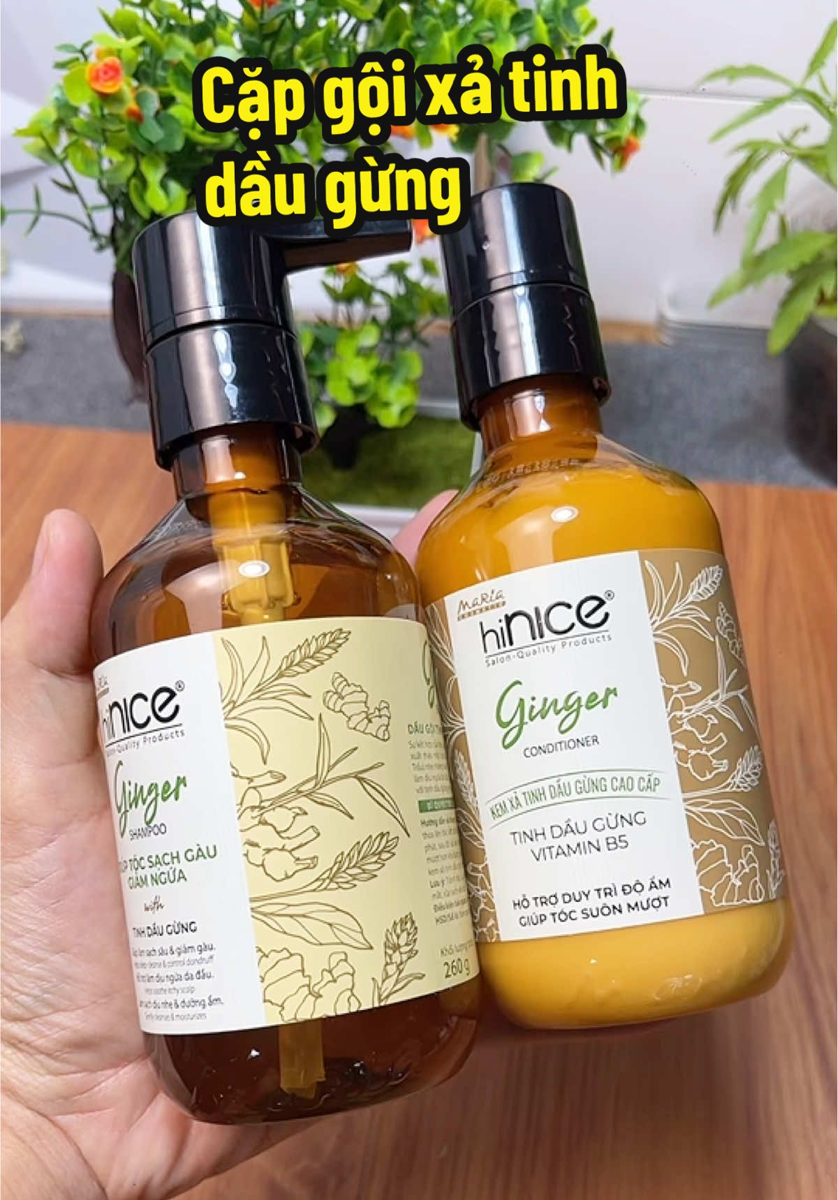 Cặp gội xả tinh dầu gừng#xuhuong #fyp #xuhuongfl❤ #fyp #xuhuongfl 