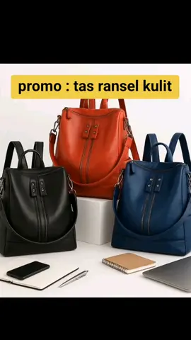 Promo Tas Ransel Kulit Wanita  #tas  #ransel #kekinian 