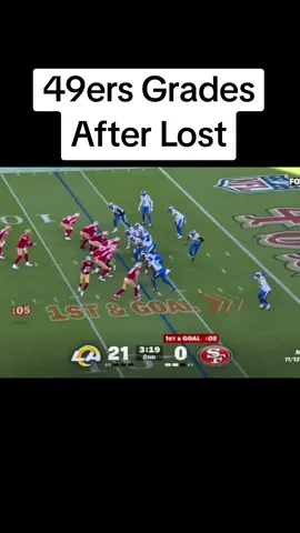 Niners were outmatched in their 42-26 loss to the Rams, remaining in third place in the NFC West at 6 and 4  #49ers #49ersfaithful #sanfrancisco49ers #nfl #football 