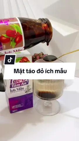 Mật táo đỏ ích mẫu cho chị em ngày dâu #mattaodotaman #mattaodo #mattaodoichmau 