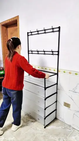 Kệ treo đồ tiện ích, kệ đựng giày dép chống bụi#giadung_giadinh01 #cuahangdodungnhabep1 #xuhuongtiktok 