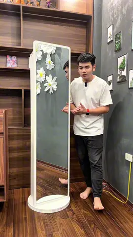 Gương full toàn thân xoay 360 độ tại xưởng Homeline #guongdecor #homeline 