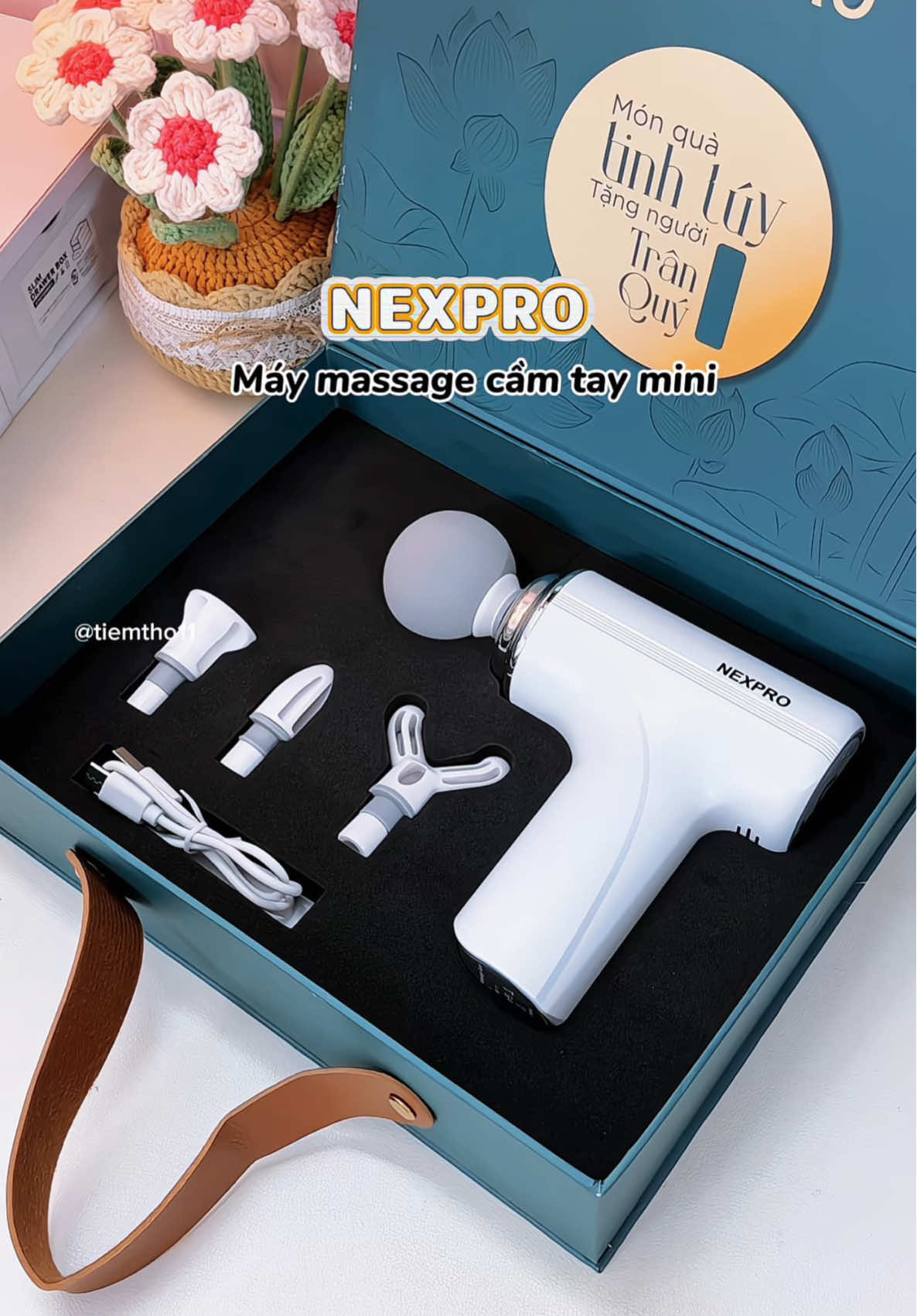 Món quà tinh tế dành tặng ông bà bố mẹ, người thân #thoreview #maymatxacamtay #maymassagemini #quatangbome #Nexpro 