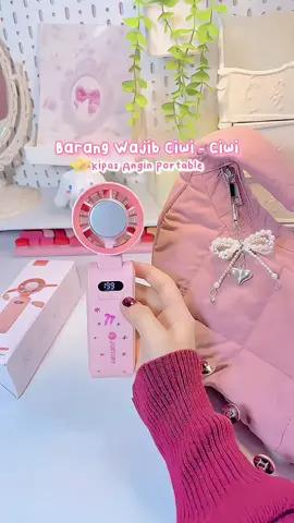 cocok buat yang gampang kepanasan atau buat konseran jg bisa banget apalagi ada mode cooling nya berasa lagi bawa AC mini ✨😍❄️ #review #kipasjamay #turbo #coolingfan #fyppppppppppppppppppppppp  