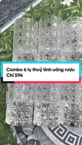 Combo 6 ly thuỷ tinh uống rượu  Chỉ 59k#tiepthilienket #affiliatemarketing #xuhuong #giadungnhabot1212 #ly  @Gia Dụng Nhà Bột  @Gia Dụng Nhà Bột  @Gia Dụng Nhà Bột 